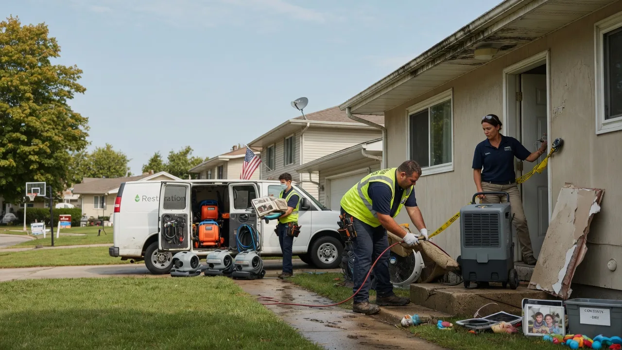 Water Damage Restoration in New Roads, LA near me